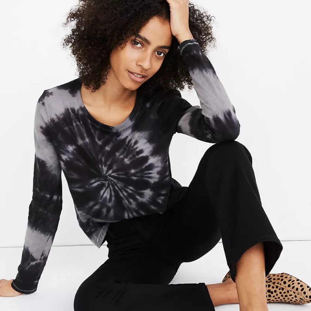 Northside Long-Sleeve Vintage Tie-Dye Tee